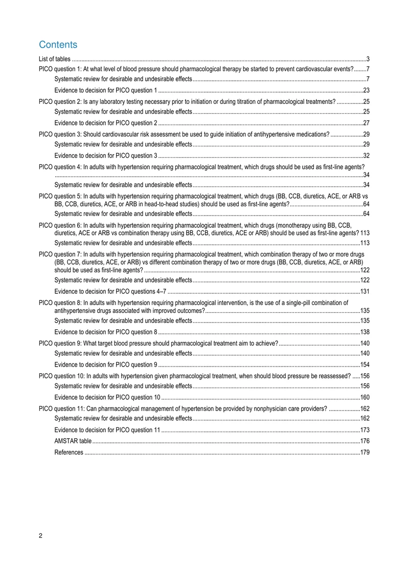 【心血管领域】（证据总结）2021+WHO指南：成人高血压的药物治疗