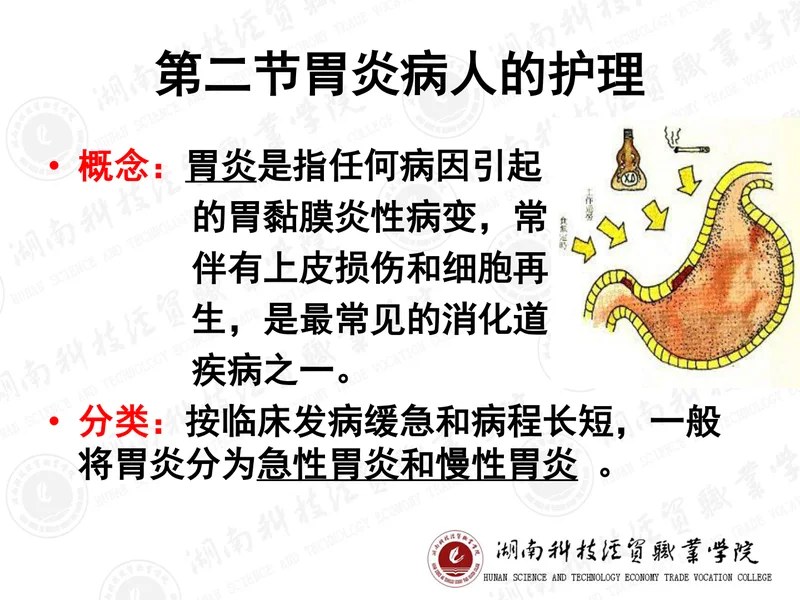 胃炎的护理