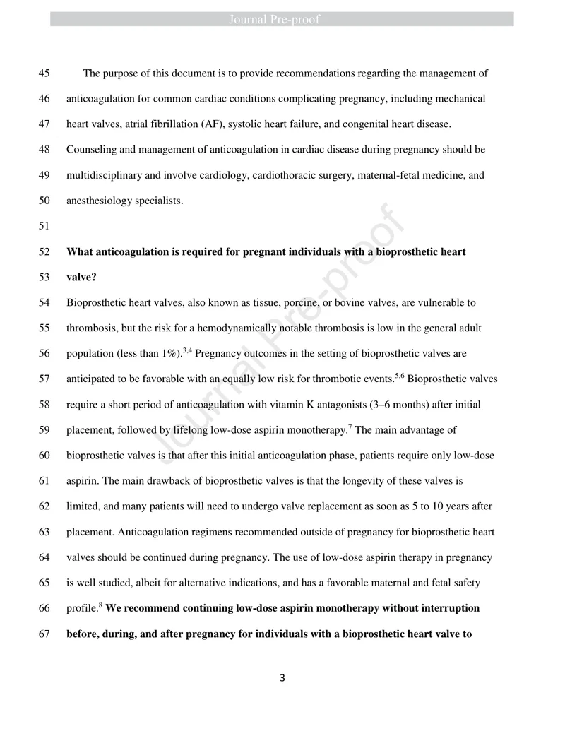 SMFM：妊娠期心脏病患者的抗凝治疗指南（2022）