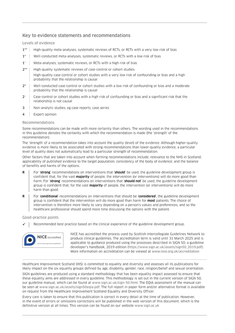 SIGN：英国进食障碍指南（2022）