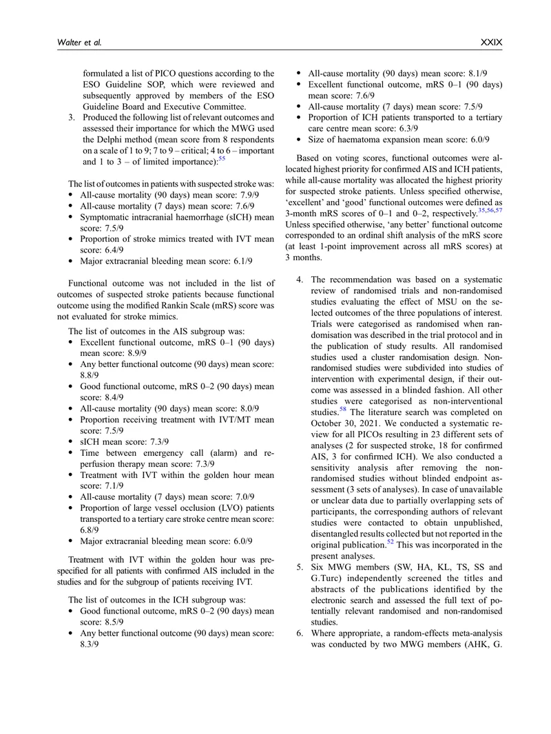 ESO：院前卒中管理的移动式卒中单元建设指南（2022）