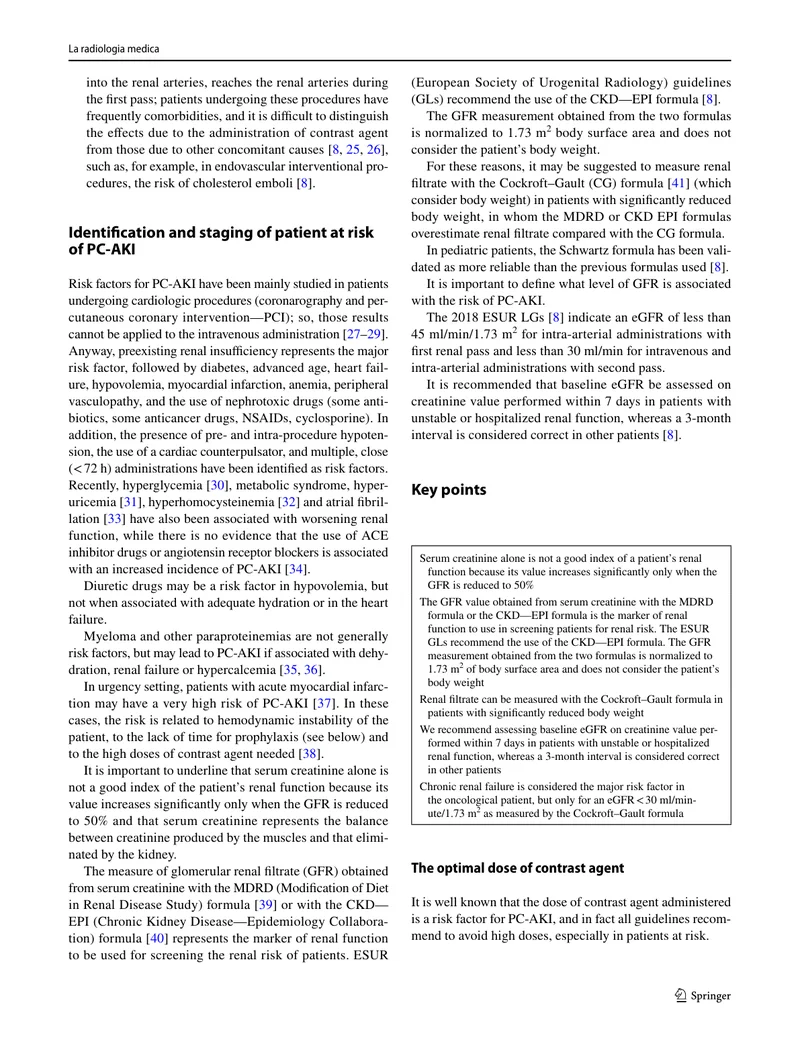 SIRM_SIN_AIOM：用于评估和预防接受造影剂检查患者肾损害的适宜性标准的共识声明（2022）