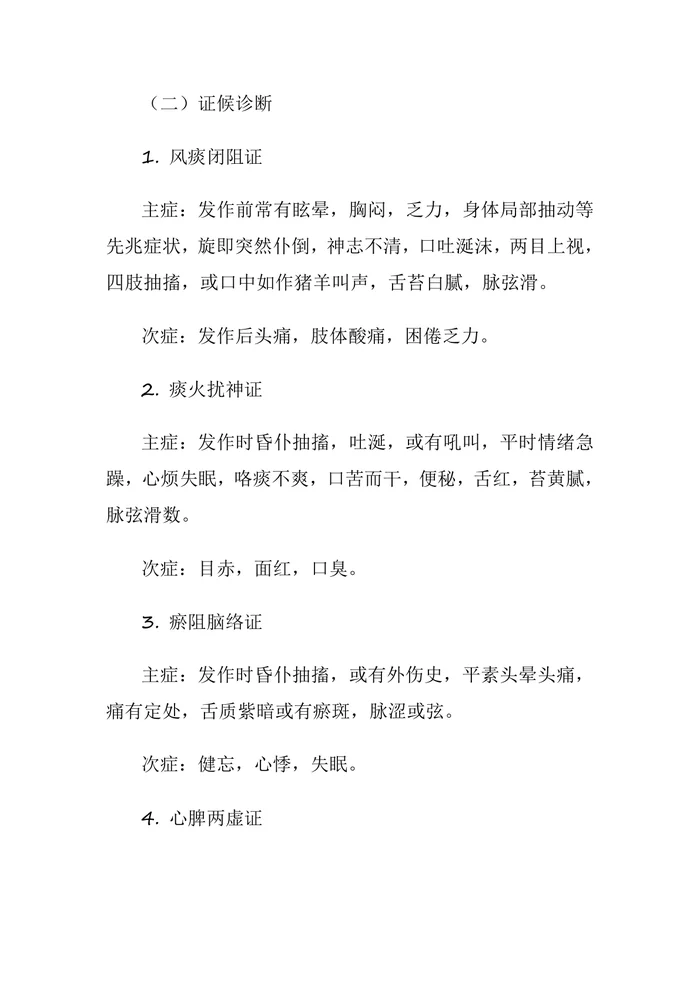 2025年痫病(中医神志病临床诊疗指南)