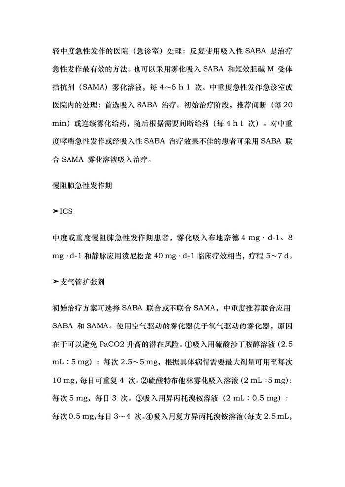 雾化吸入疗法合理用药专家共识2024