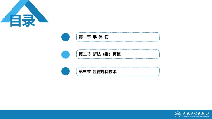 第六十章 手外伤及断肢（指）再植