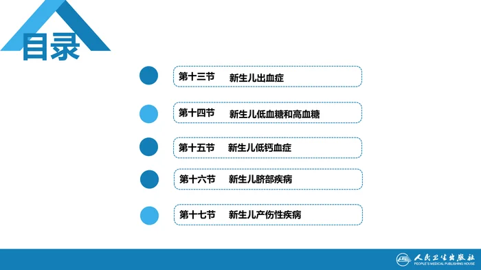 第六章 新生儿与新生儿疾病 第十三节-第十七节