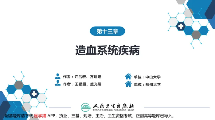 第十三章 造血系统疾病 第五节-第八节
