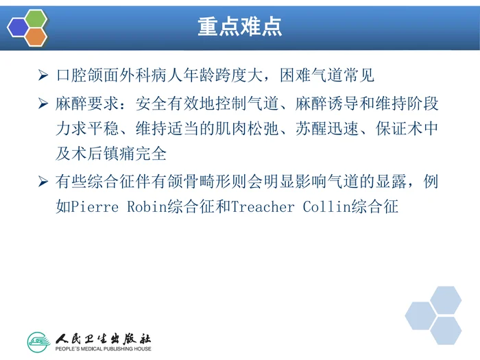 第22章 口腔颌面外科病人的麻醉
