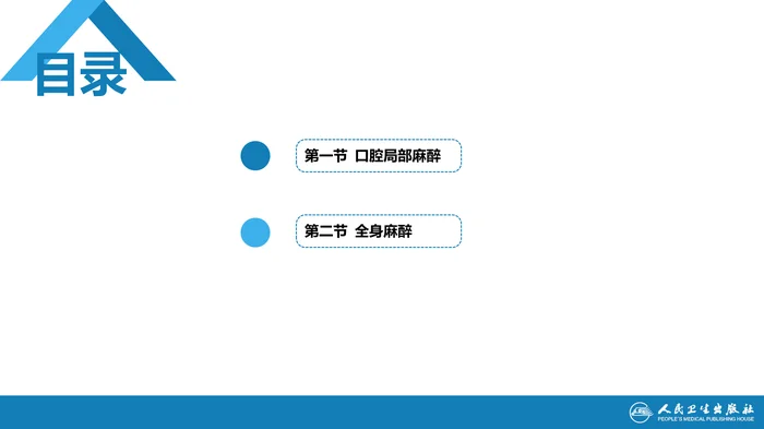 第七章 口腔临床麻醉