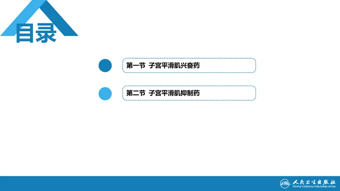 第三十三章 子宫平滑肌兴奋药和抑制药
