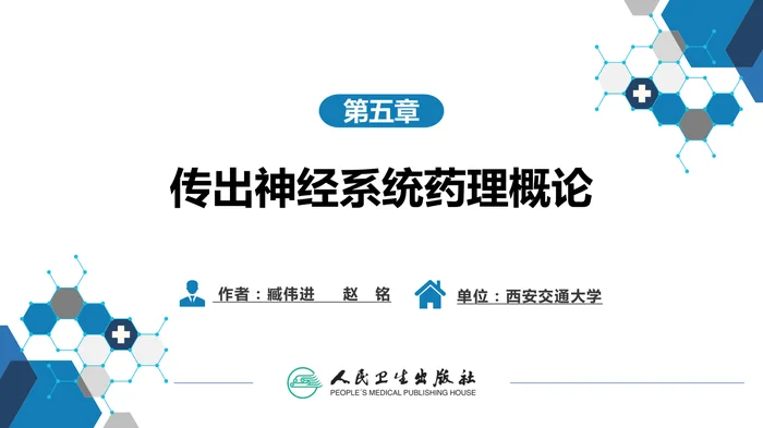第五章 传出神经系统药理概论