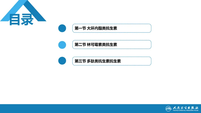 第四十一章 大环内酯类、林可霉素及多肽类抗生素