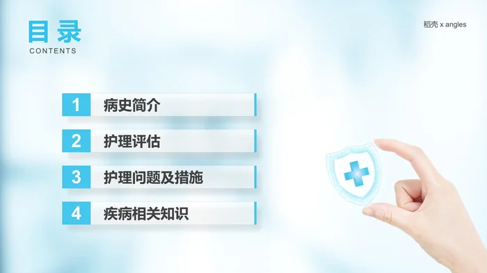 护理查房脑出务案例讲解PPT